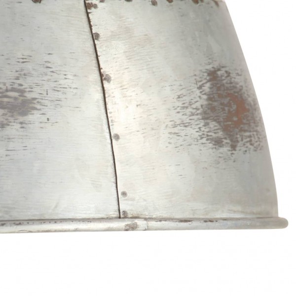 Lâmpada de pingente vintage 25 W chapeado redondo 31 cm E27 M 5