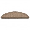Alfombrilla autoadhesiva de escalera 15 uds 56x17x3 cm crema 4