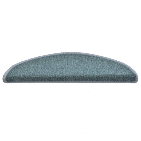 Carpetes de degraus de escadas 15 uas azuis 56x17x3 cm M 5