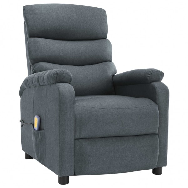 Sillón de masaje tela gris claro M 2