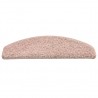 Alfombras de peldaños de escalera 15 uds rosa claro 65x21x4 cm 5