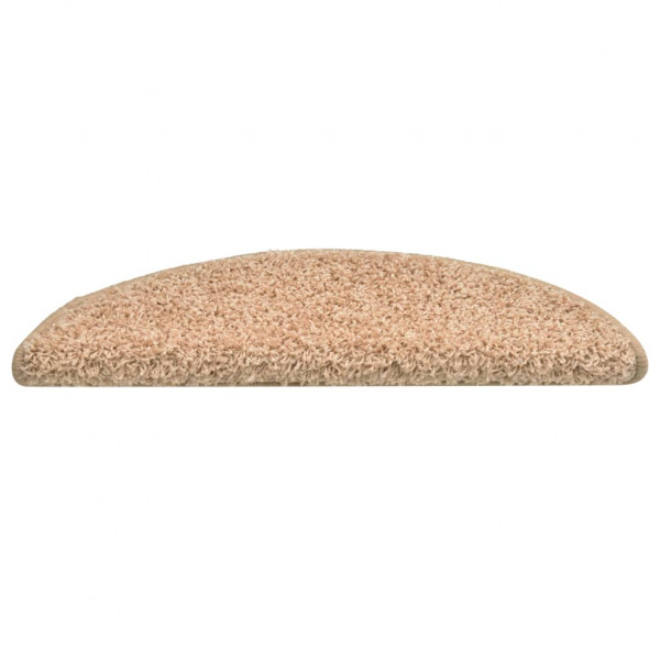 Tapete/carpete para degraus 15 pcs 56x17x3 cm dourado M 5