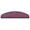 Tapete/carpete para degraus 15 pcs 65x21x4 cm roxo-escuro 5