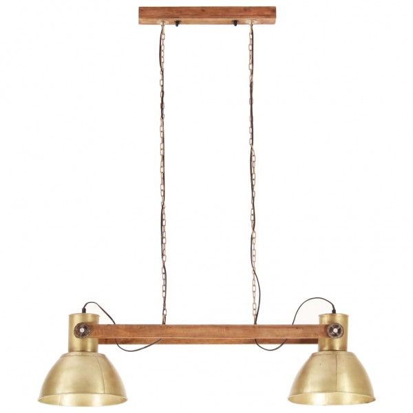 Candeeiro suspenso industrial 25 W 109 cm E27 bronze M 5