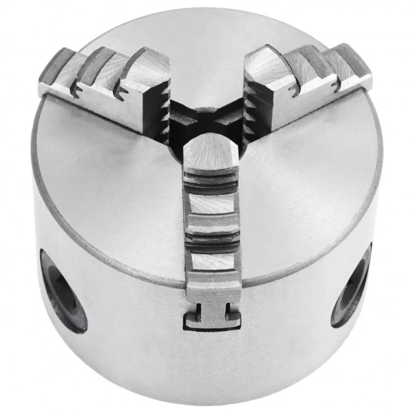 Bucha de torno autocentrante com 3 grampos 80 mm aço M 3