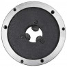 Bucha de torno autocentrante com 3 grampos 160 mm aço 4