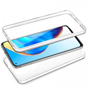 Fundação COOL Silicone 3D para Xiaomi My 10T / Mi 10T Pro (Border Transparent + Trasera) H