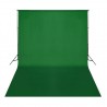 Fundo fotográfico s/ suporte algodão verde 500x300cm chroma key 2