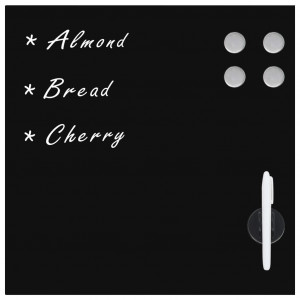 Quadro magnético em vidro para parede 60x60 cm H