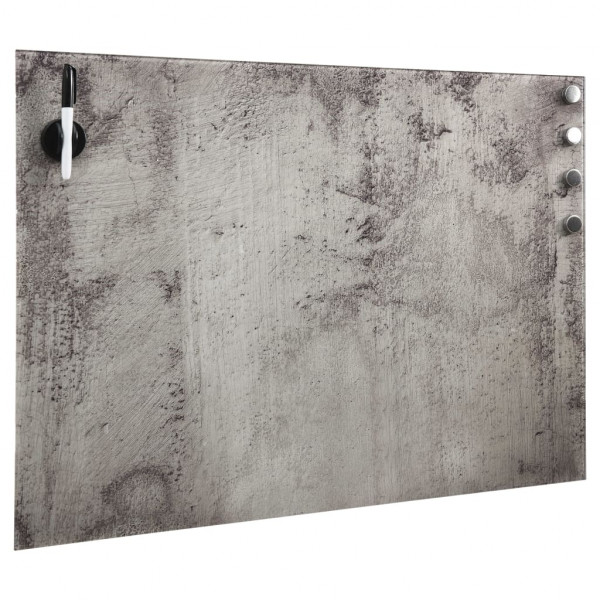 Pizarra magnética de pared vidrio 50x30 cm M 2