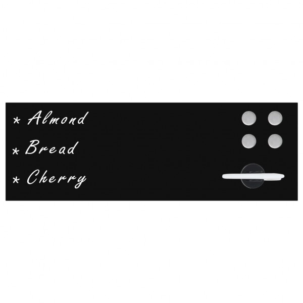 Quadro magnético em vidro para parede 60x20 cm M 2