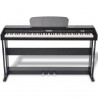 Piano digital de 88 teclas con pedales negro tabla melamina 5