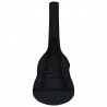 Saco guitarra p/ guitarra clássica 3/4 (36) 94x35 cm tecido preto 3