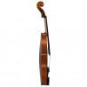 Conj completo violino c/ arco e apoio queixo madeira escura 4/4 5