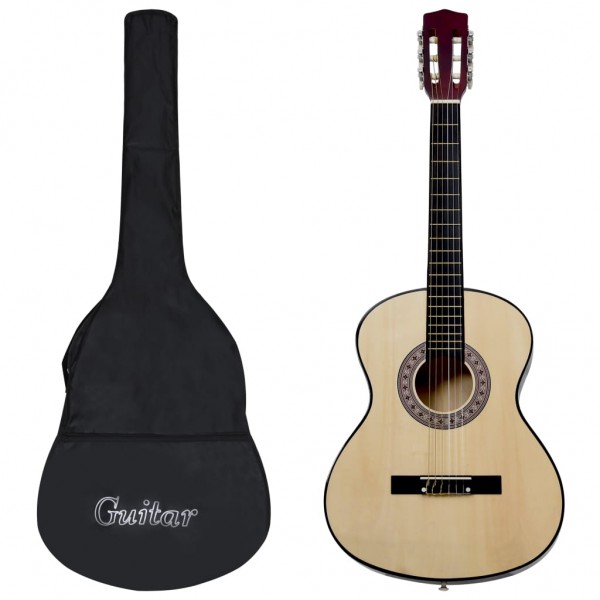 Set de guitarra clásica para principiantes 8 piezas 3/4 36 D