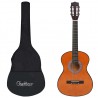 8 pcs conjunto de guitarra clássica para iniciantes 3/4 36 1