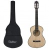 8 pcs conjunto guitarra clássica crianças/iniciantes 1/2 34 1
