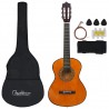 8 pcs conjunto guitarra clássica para iniciantes 1/2 34 2