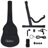 Set de guitarra occidental 12 pzas con ecualizador y 6 cuerdas 4