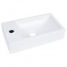 Lavabo SMC blanco 400x220x90 mm 2
