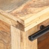 Mueble para TV madera maciza de mango 90x35x40 cm 2