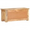 Mueble para TV madera maciza de mango 90x35x40 cm 5