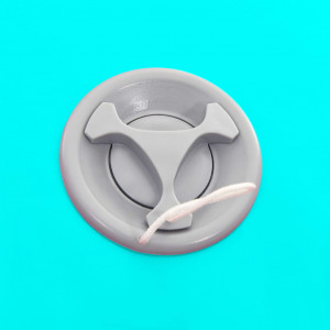 Rolo de ginástica/yoga insuflável com bomba 100x60 cm PVC verde H