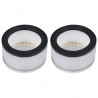 Filtros HEPA laváveis para aspirador de cinzas 2 pcs 1