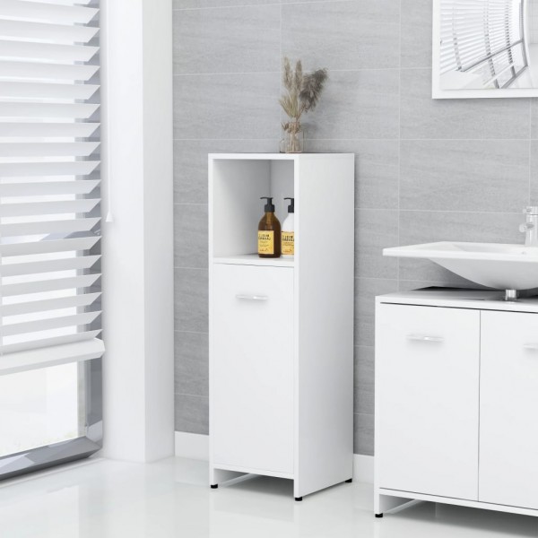 4 pcs conjunto de móveis de casa de banho contraplacado branco M 4