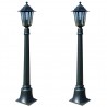 Candeeiros de jardim Preston 2 pcs 105 cm 1
