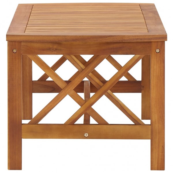 Mesa de centro 102x50x43 cm madeira de acácia maciça M 3