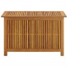 Caja de almacenaje de jardín madera maciza acacia 90x50x58 cm 3