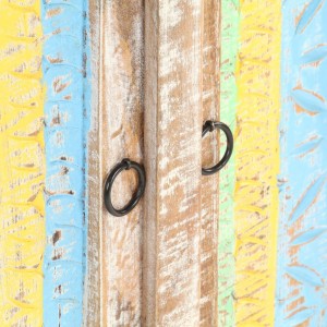 Aparador de madera de mango rugosa 61x35x76 cm H