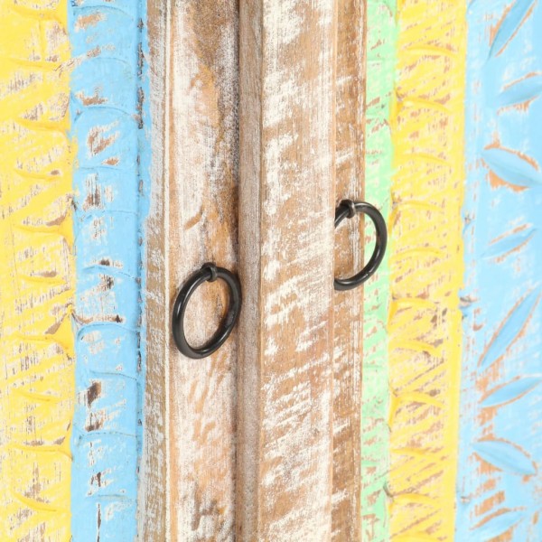 Aparador de madera de mango rugosa 61x35x76 cm M 2