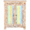 Aparador de madera de mango rugosa 61x35x76 cm 4