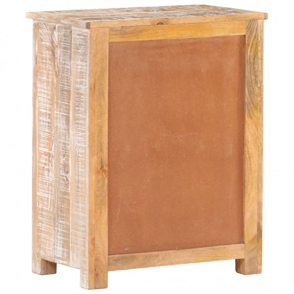 Aparador de madera de mango rugosa 61x35x76 cm M 5