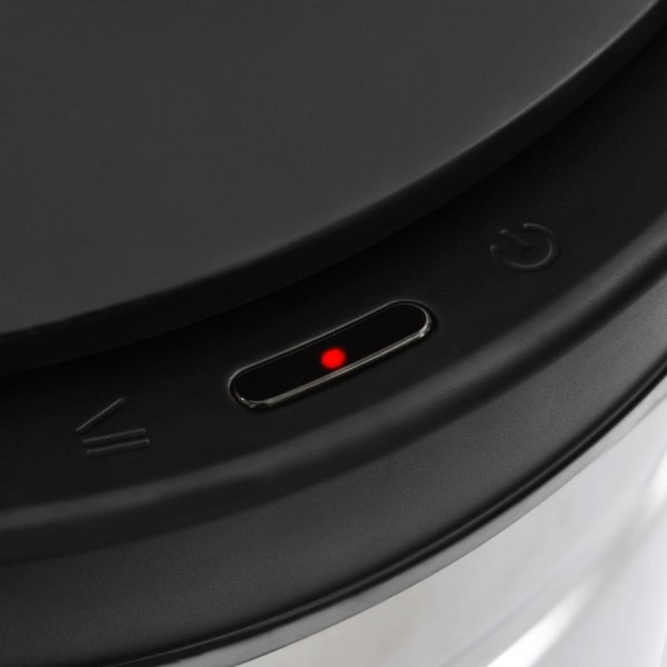 Caixote do lixo com sensor automático 80 L aço inoxidável M 3