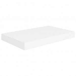 Prateleira de parede suspensa 40x23x3.8 cm MDF branco H