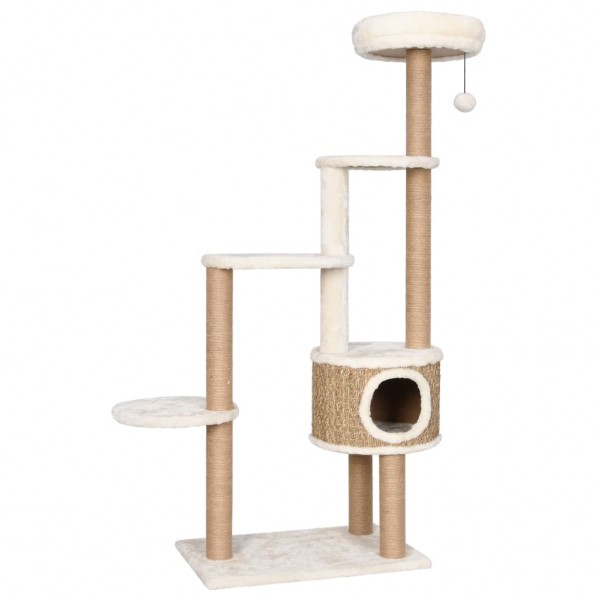 Árbol para gatos cojín lujo poste rascador hierba marina 148 cm M 3