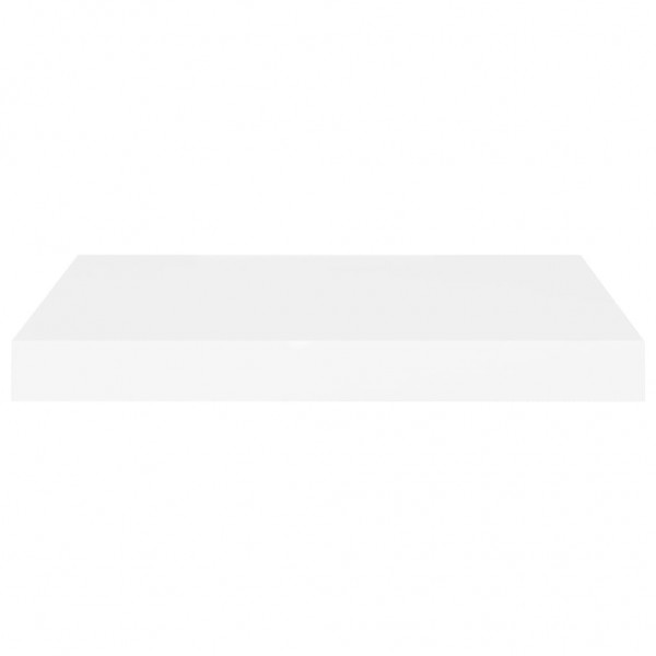 Estantes flotantes de pared 4 uds MDF blanco 40x23x3.8 cm M 3
