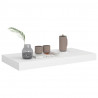 Estante flotante de pared MDF blanco 50x23x3.8 cm 3
