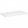 Estantes flotantes de pared 4 uds blanco MDF 50x23x3.8 cm 4