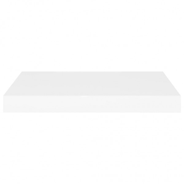 Prateleiras de parede suspensas 4 pcs 50x23x3.8cm MDF branco M 5