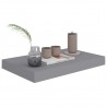 Estantes flotantes de pared 2 uds MDF gris 40x23x3.8 cm 3