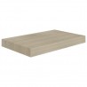 Estantes flotantes de pared 2 uds MDF roble 40x23x3.8 cm 4