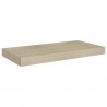 Estante flotante de pared MDF color roble 50x23x3.8 cm 2