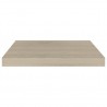 Estante flotante de pared MDF color roble 50x23x3.8 cm 4