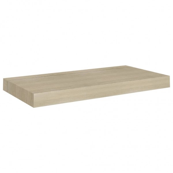 Prateleiras de parede suspensas 2 pcs 50x23x3.8cm MDF carvalho M 4