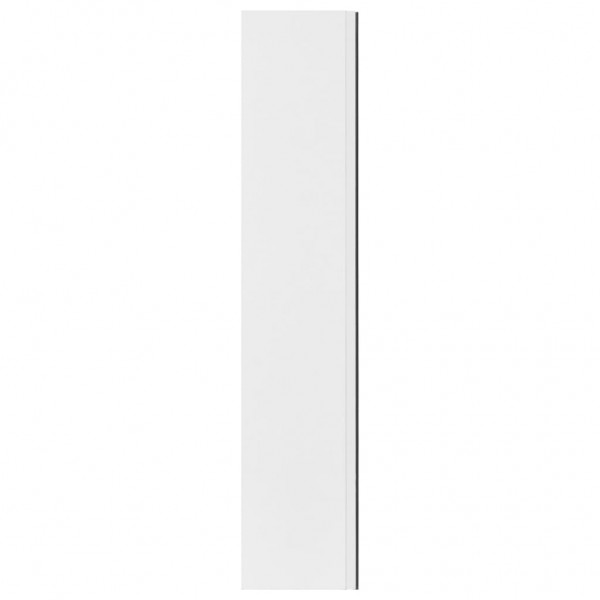 Armário espelhado para casa de banho 60x15x75 cm MDF branco M 4