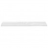 Prateleiras de parede suspensas 2 pcs 120x23.5x3.8cm MDF branco 5